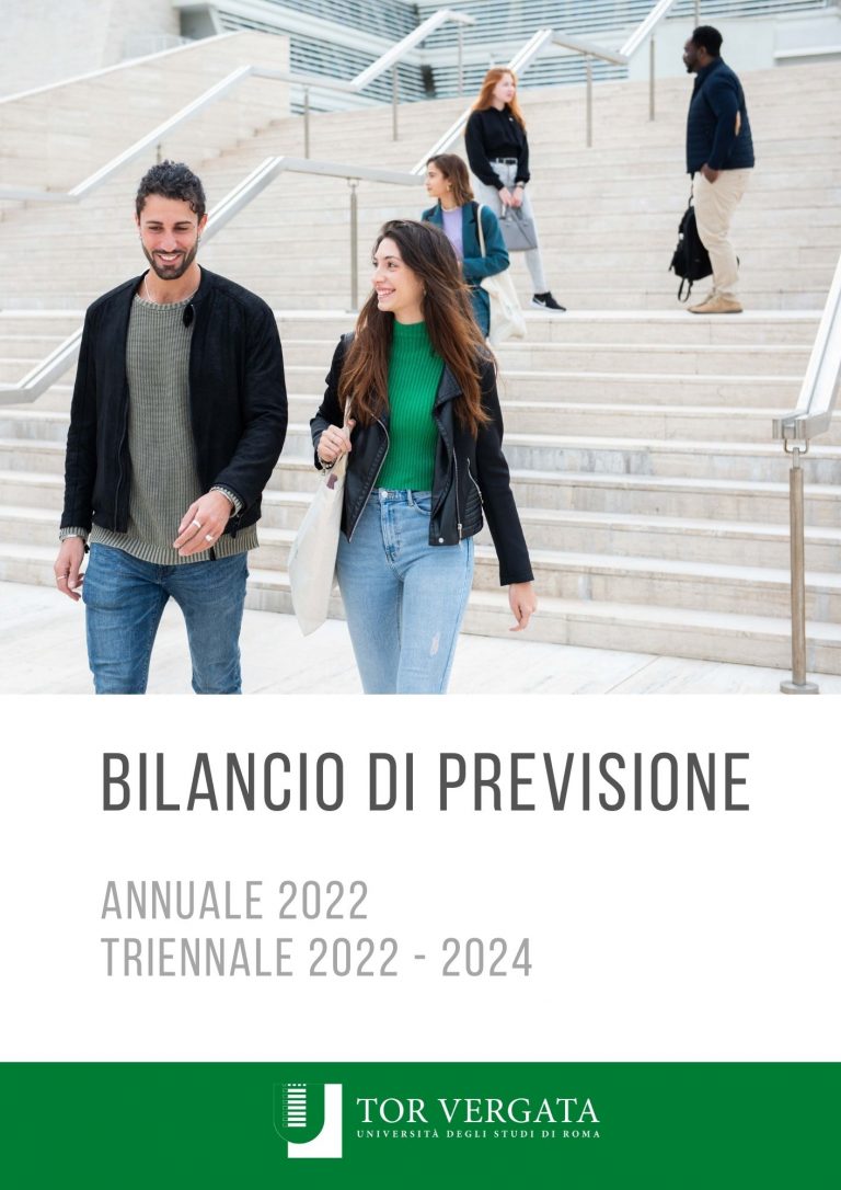 Approvazione Del Bilancio Di Previsione Annuale 2022 E Triennale 2022 ...